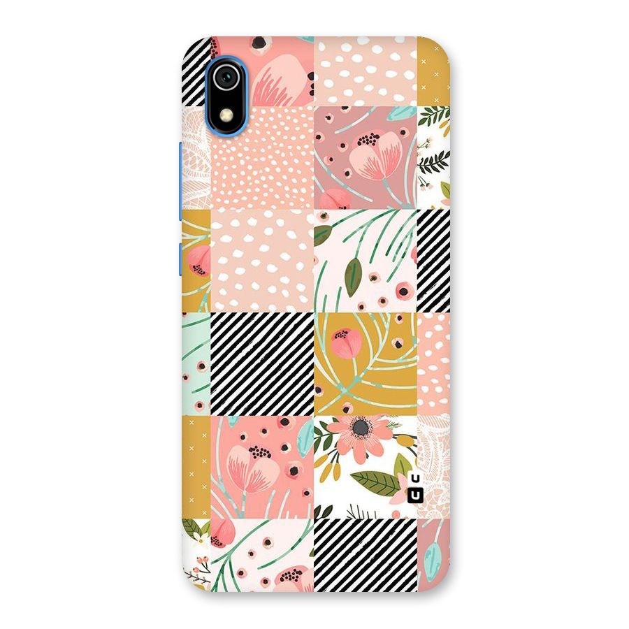 Leaf Stripe Polka Back Case for Redmi 7A