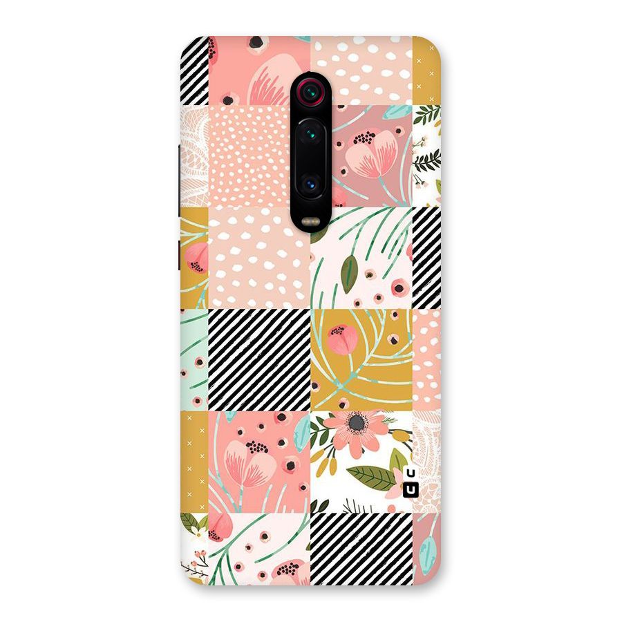 Leaf Stripe Polka Back Case for Redmi K20