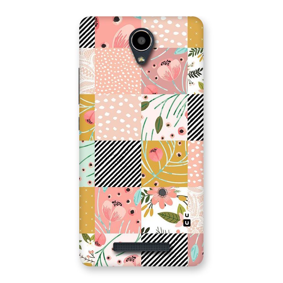 Leaf Stripe Polka Back Case for Redmi Note 2
