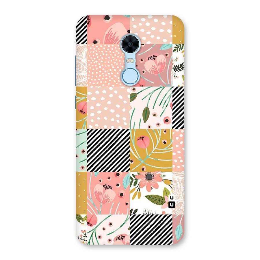 Leaf Stripe Polka Back Case for Redmi Note 5