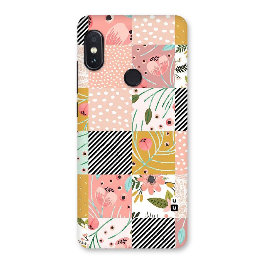 Leaf Stripe Polka Back Case for Redmi Note 5 Pro