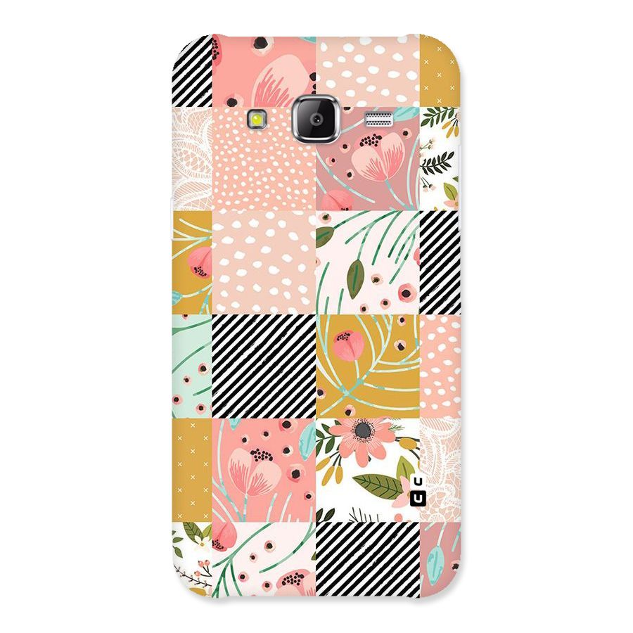 Leaf Stripe Polka Back Case for Samsung Galaxy J2 Prime