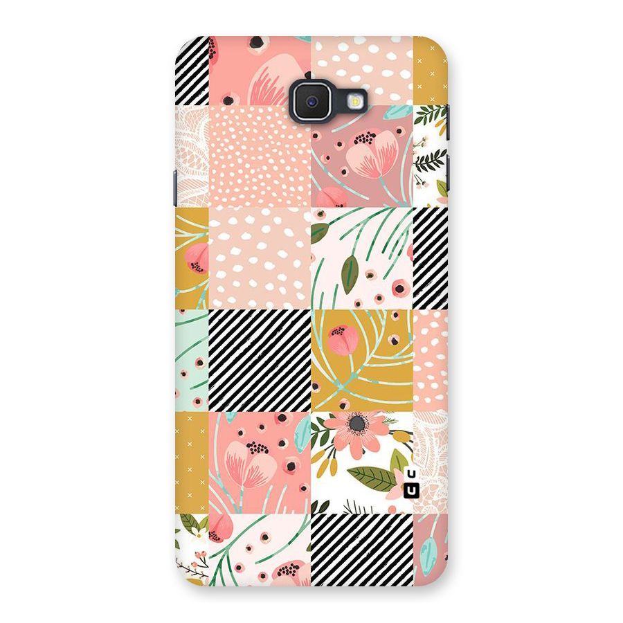 Leaf Stripe Polka Back Case for Samsung Galaxy J7 Prime