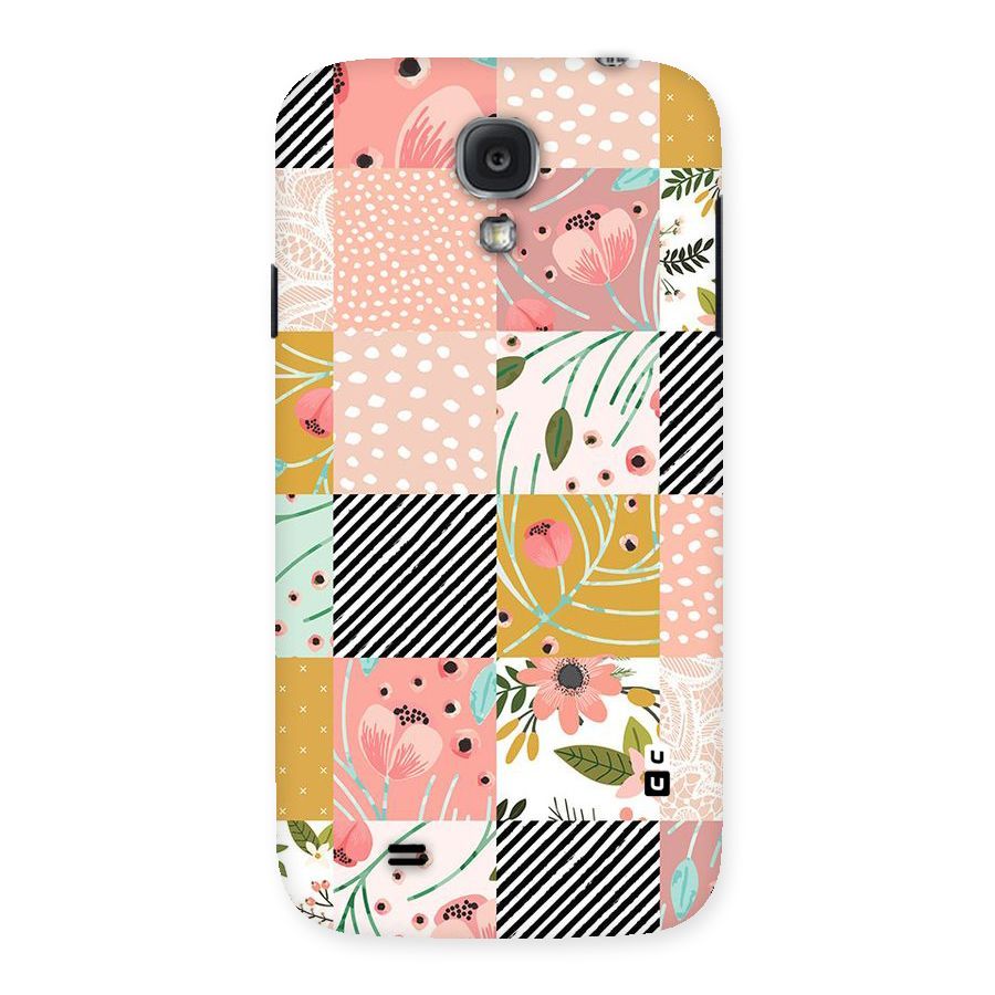 Leaf Stripe Polka Back Case for Samsung Galaxy S4
