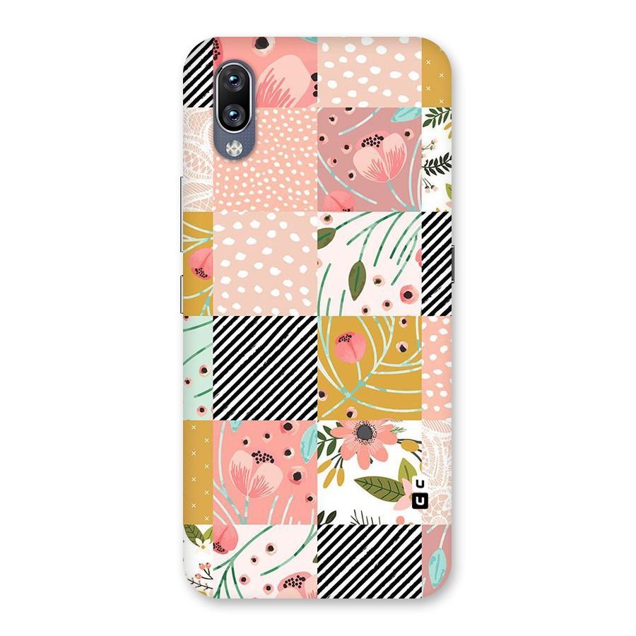 Leaf Stripe Polka Back Case for Vivo NEX