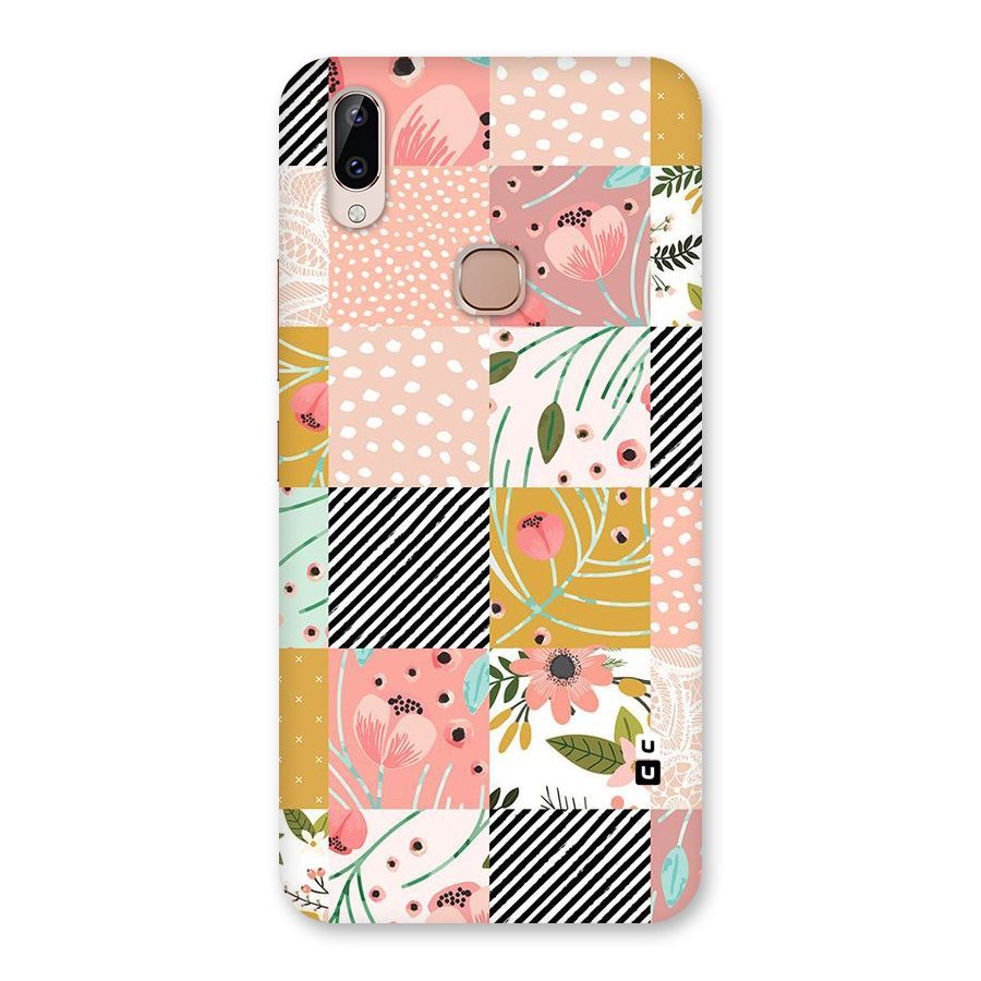 Leaf Stripe Polka Back Case for Vivo Y83 Pro