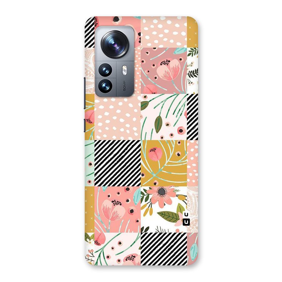 Leaf Stripe Polka Back Case for Xiaomi 12 Pro