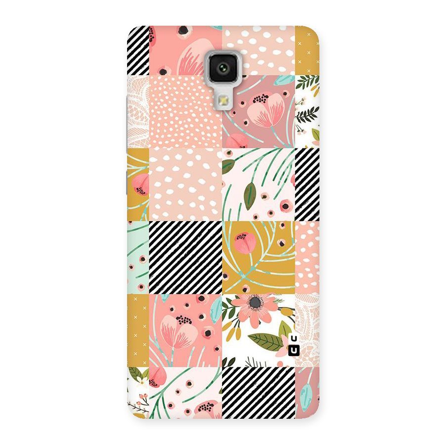 Leaf Stripe Polka Back Case for Xiaomi Mi 4