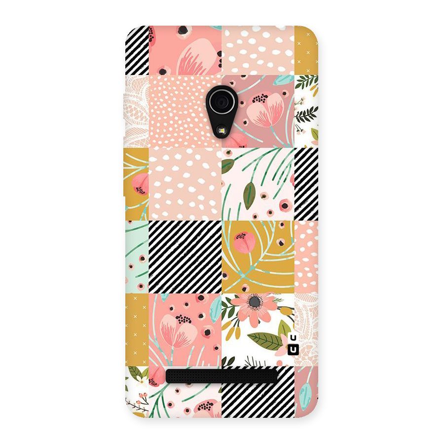 Leaf Stripe Polka Back Case for Zenfone 5