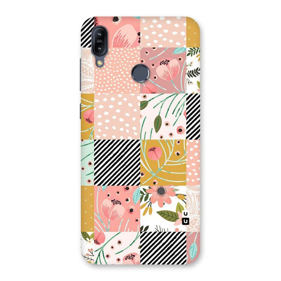 Leaf Stripe Polka Back Case for Zenfone Max M2