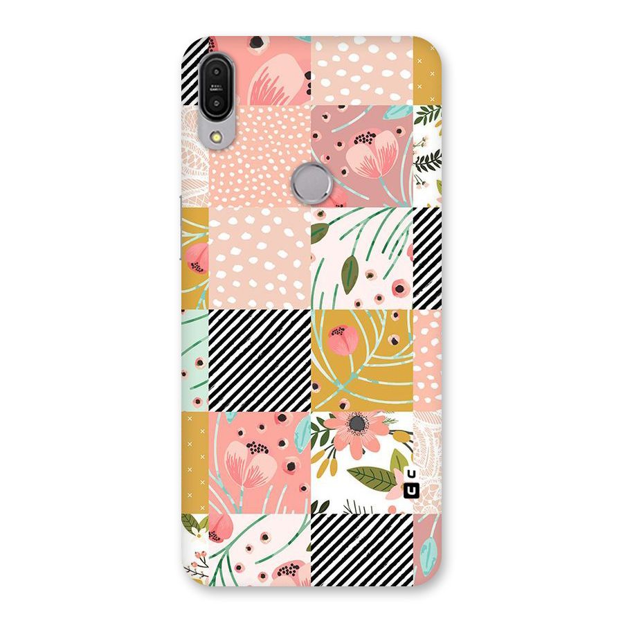 Leaf Stripe Polka Back Case for Zenfone Max Pro M1