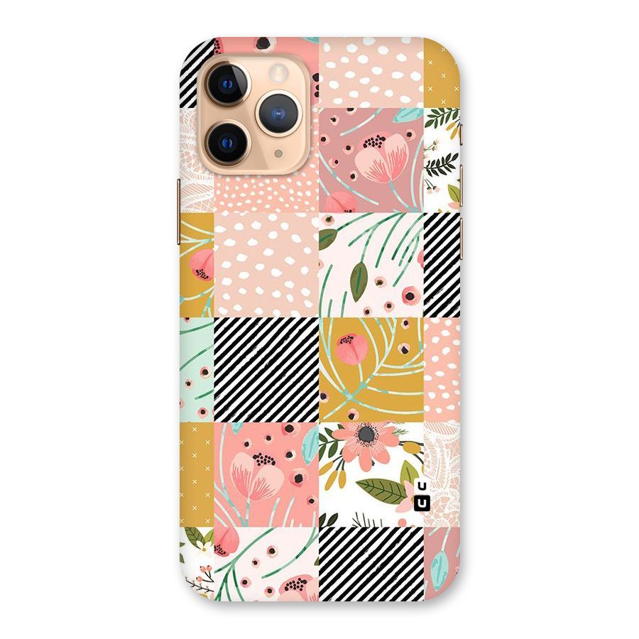 Leaf Stripe Polka Back Case for iPhone 11 Pro