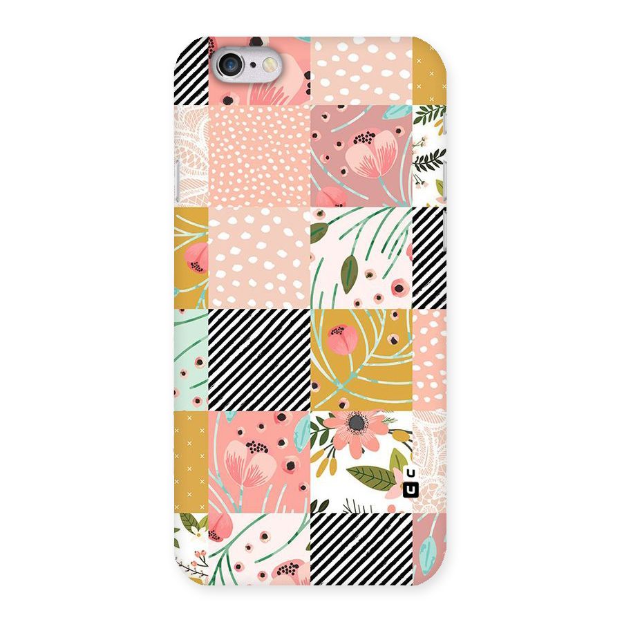 Leaf Stripe Polka Back Case for iPhone 6 6S