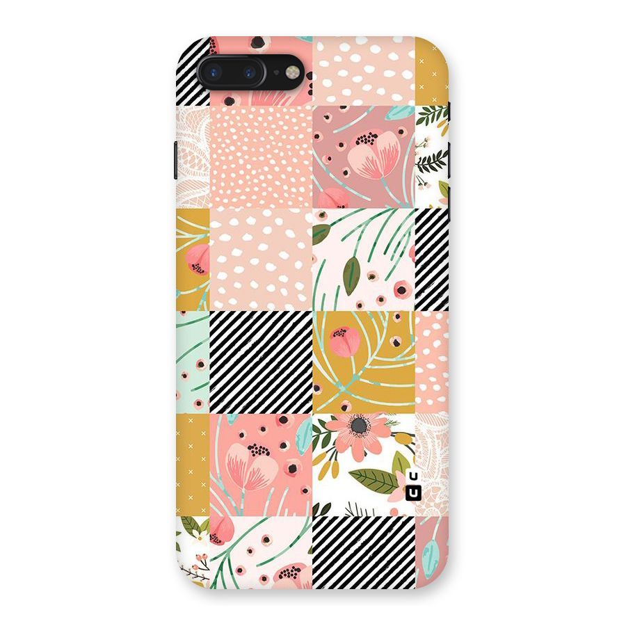 Leaf Stripe Polka Back Case for iPhone 7 Plus