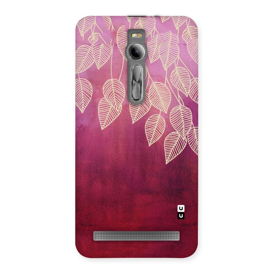 Leafy Outline Back Case for Asus Zenfone 2
