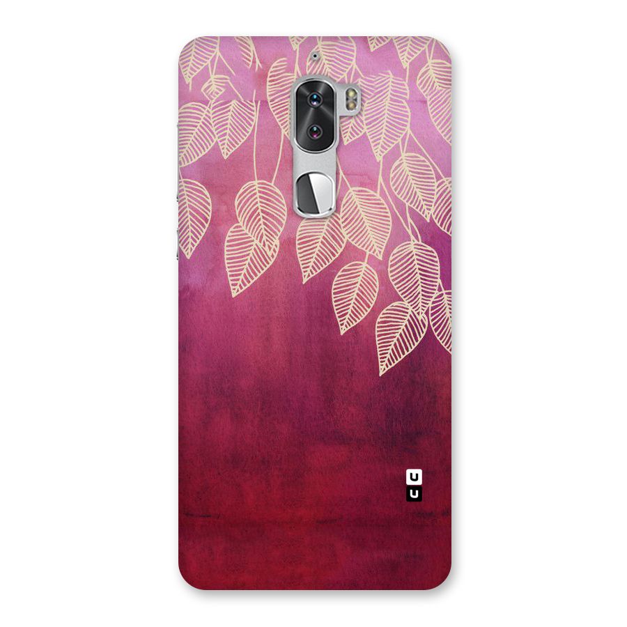 Leafy Outline Back Case for Coolpad Cool 1