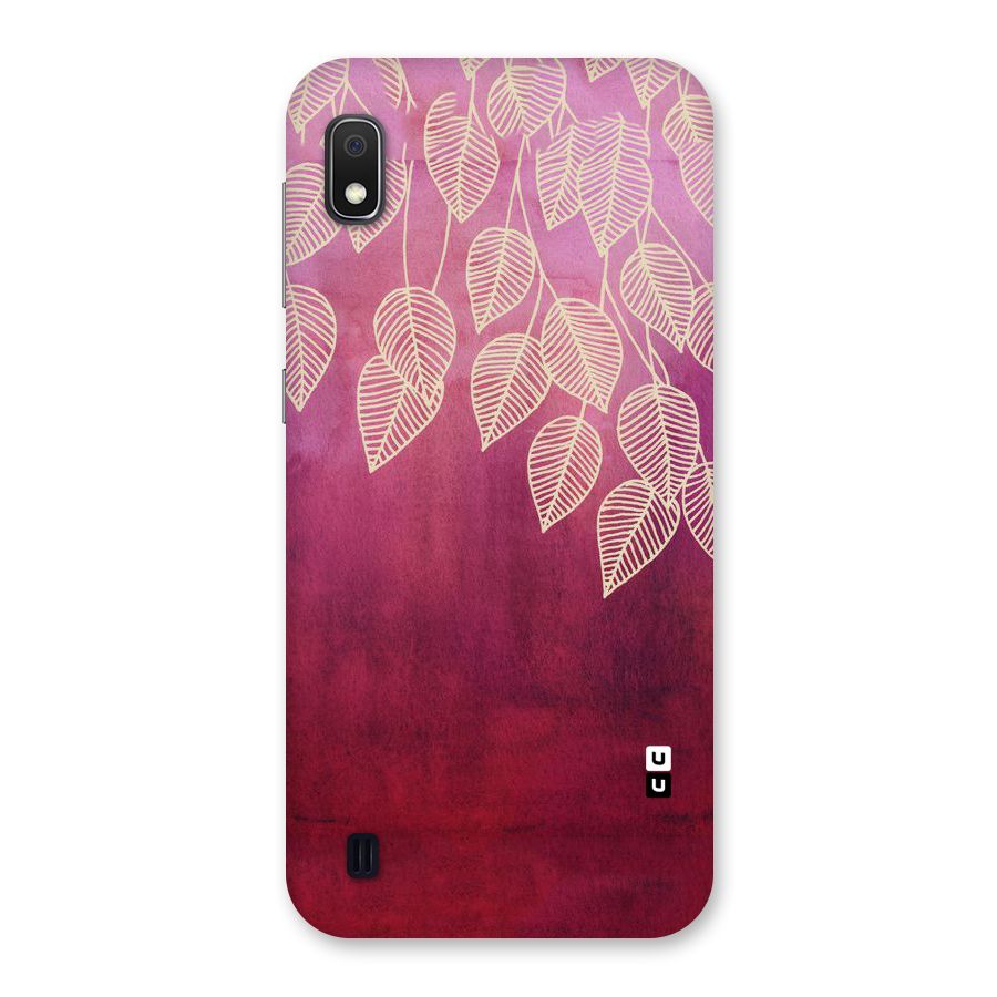 Leafy Outline Back Case for Galaxy A10