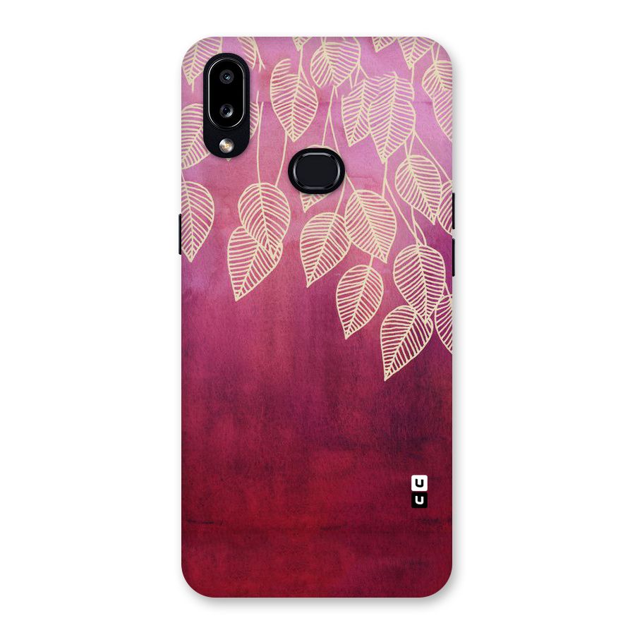 Leafy Outline Back Case for Galaxy A10s