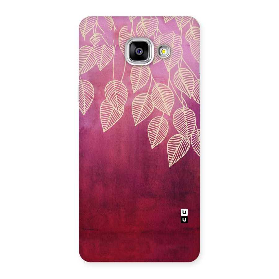 Leafy Outline Back Case for Galaxy A5 2016