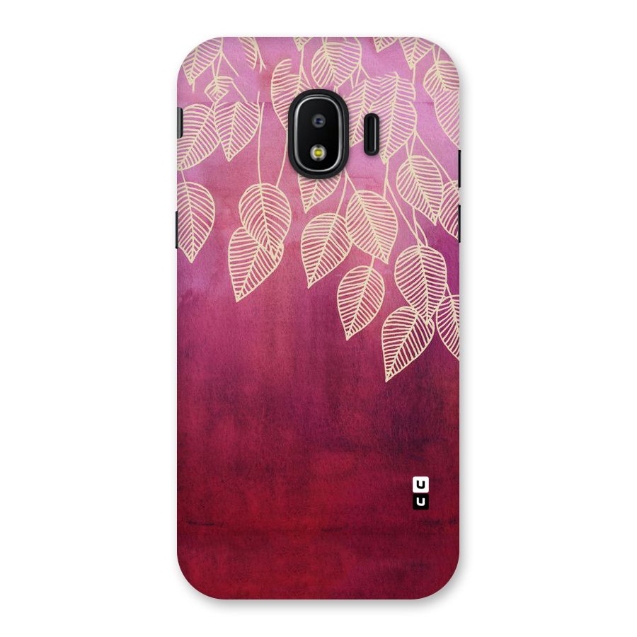 Leafy Outline Back Case for Galaxy J2 Pro 2018