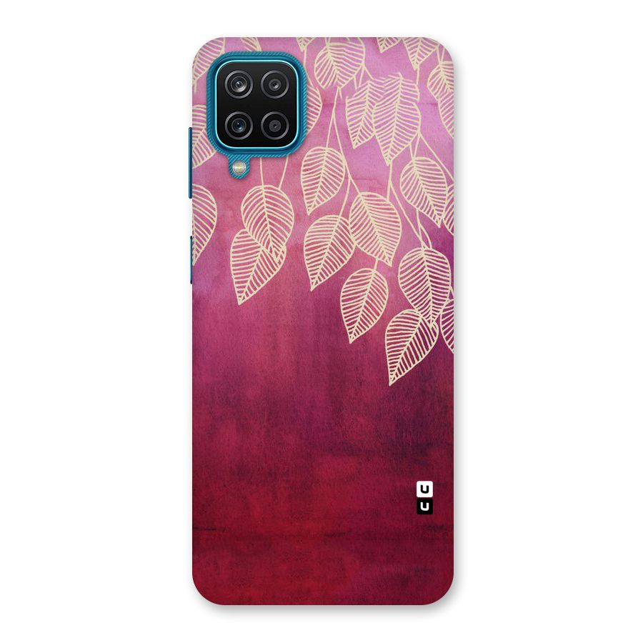 Leafy Outline Back Case for Galaxy M12