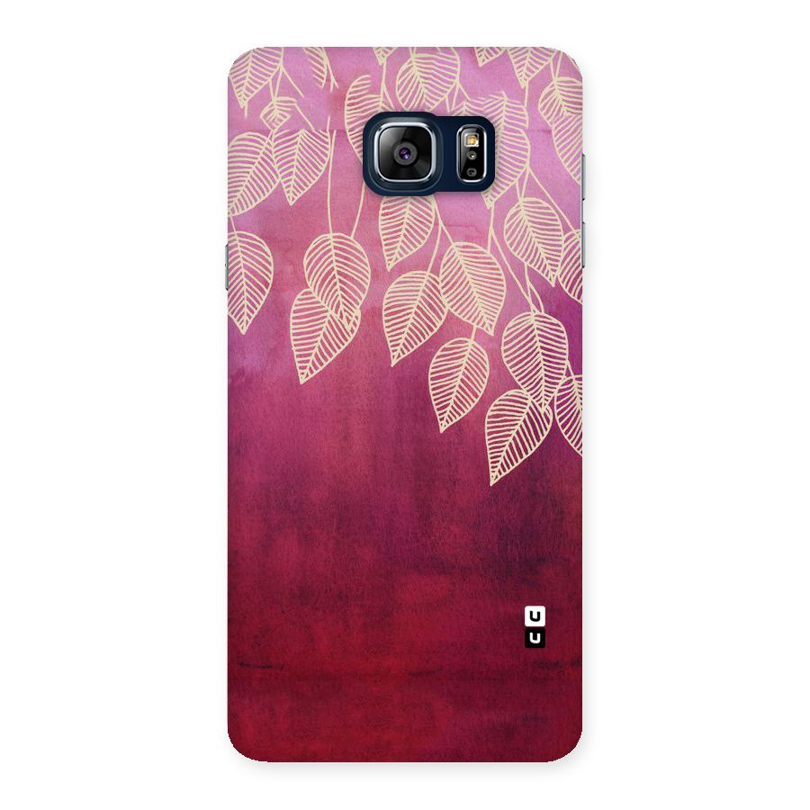 Leafy Outline Back Case for Galaxy Note 5