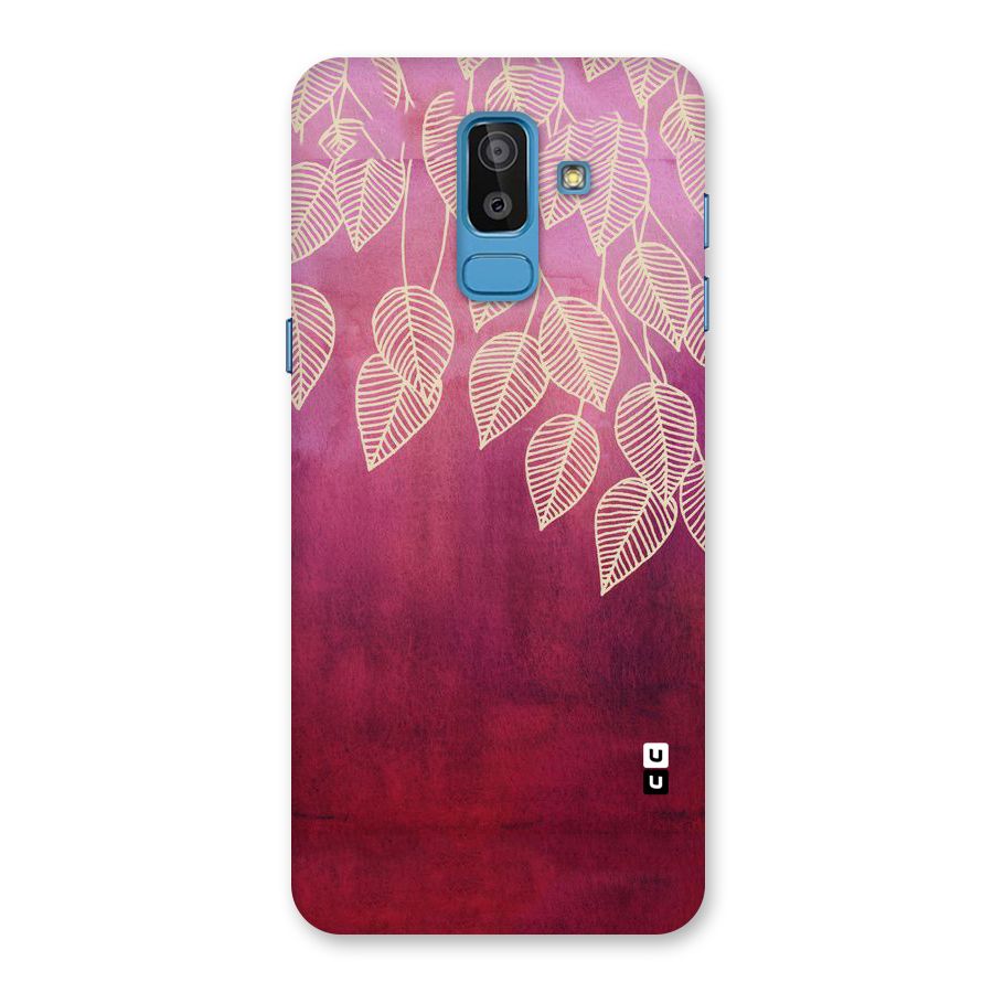 Leafy Outline Back Case for Galaxy On8 (2018)