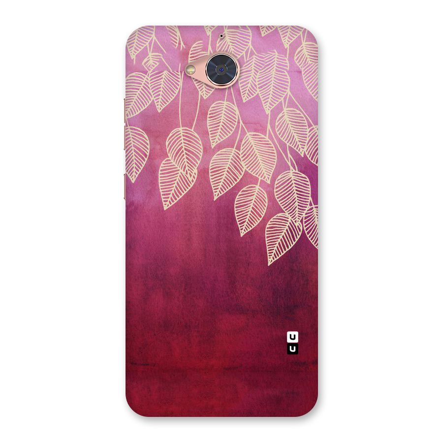 Leafy Outline Back Case for Gionee S6 Pro