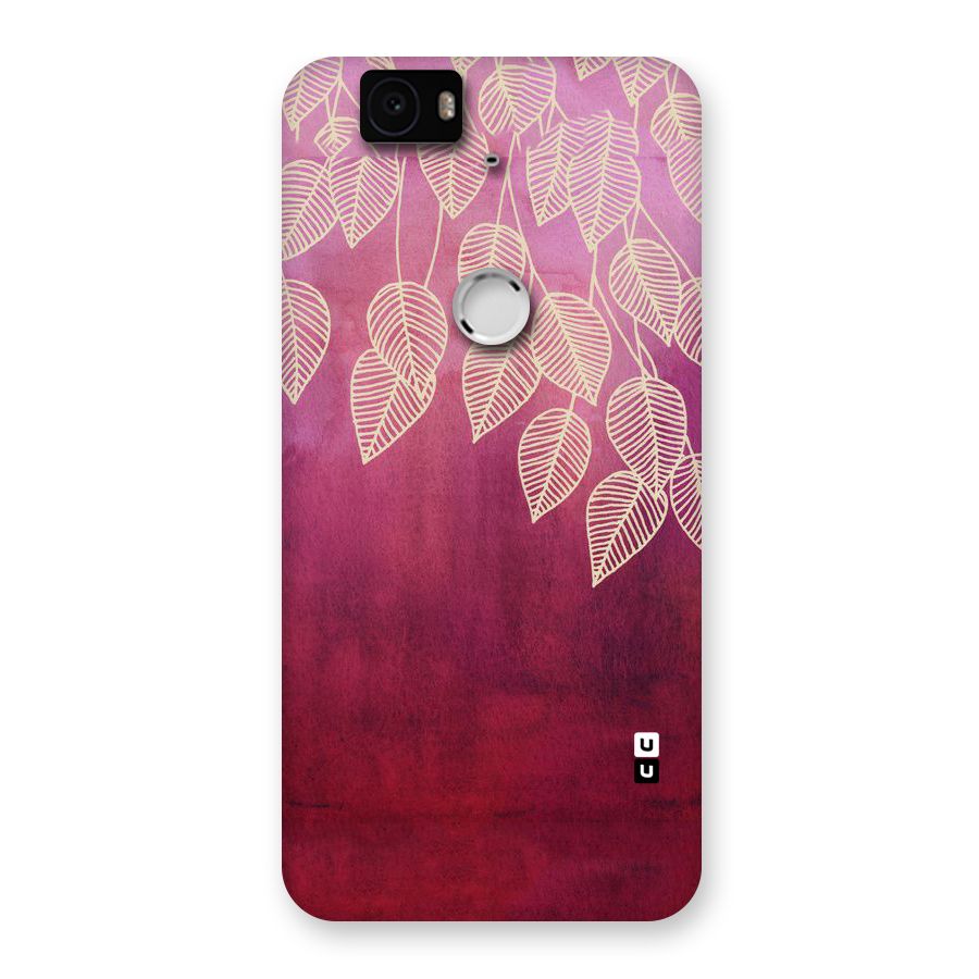 Leafy Outline Back Case for Google Nexus-6P