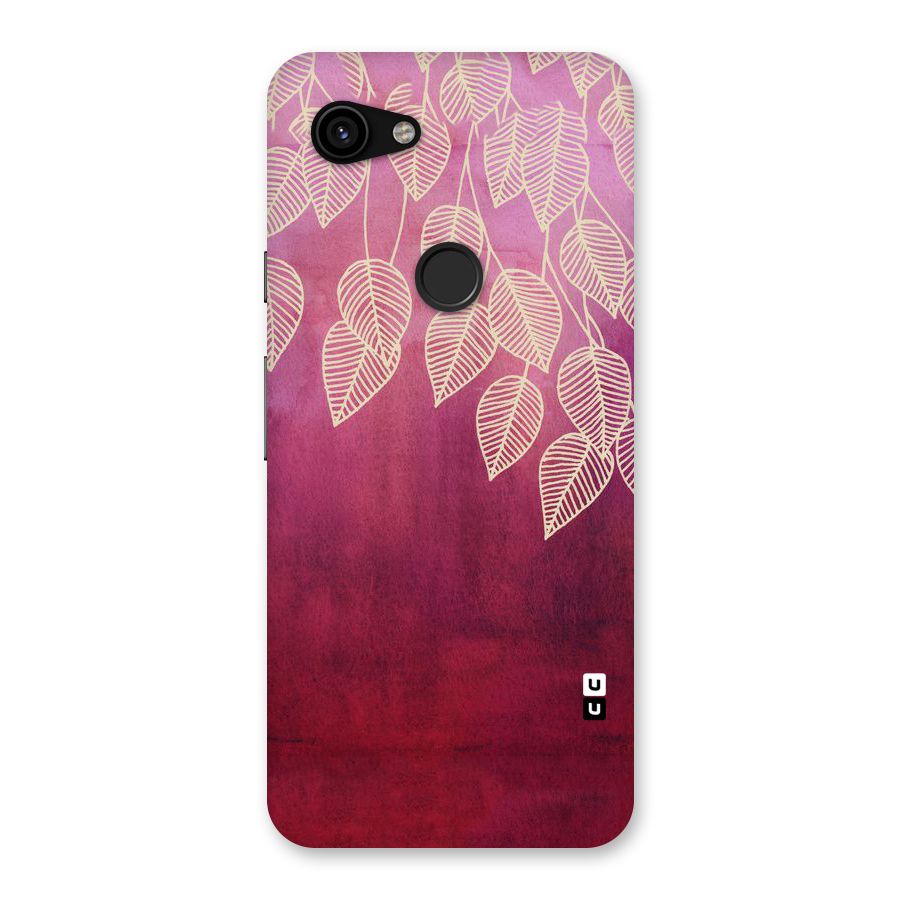 Leafy Outline Back Case for Google Pixel 3a