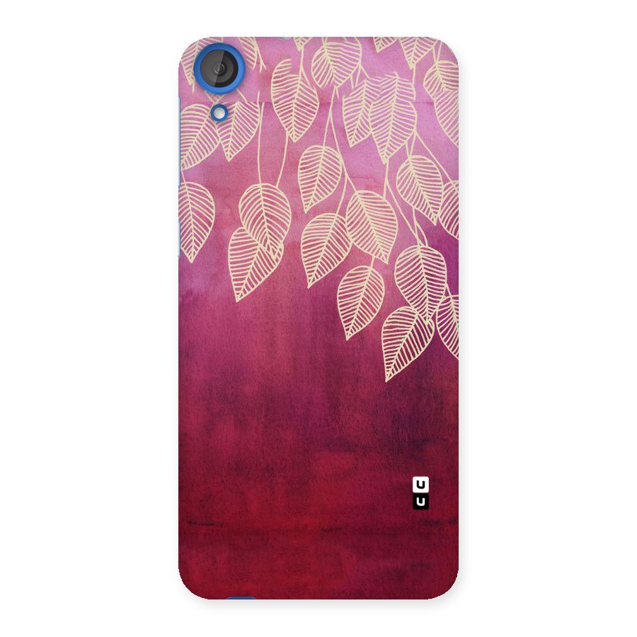 Leafy Outline Back Case for HTC Desire 820