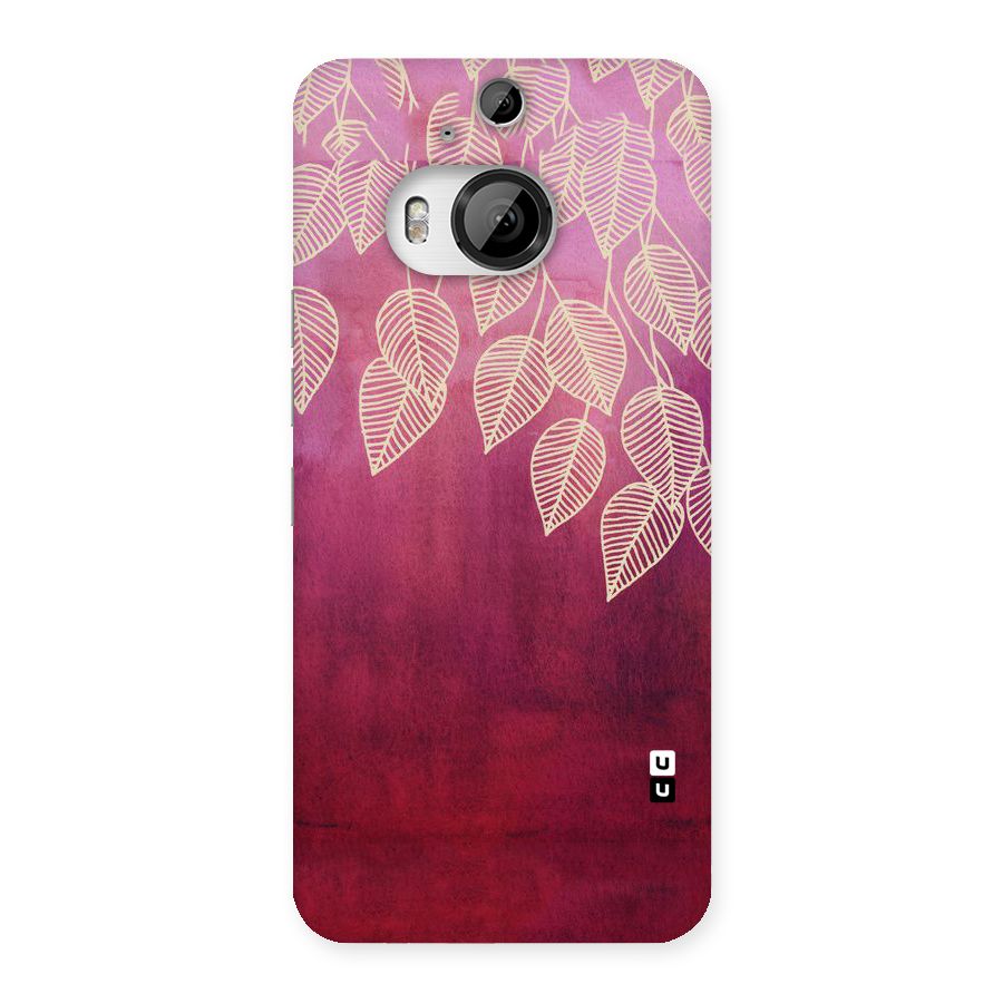 Leafy Outline Back Case for HTC One M9 Plus