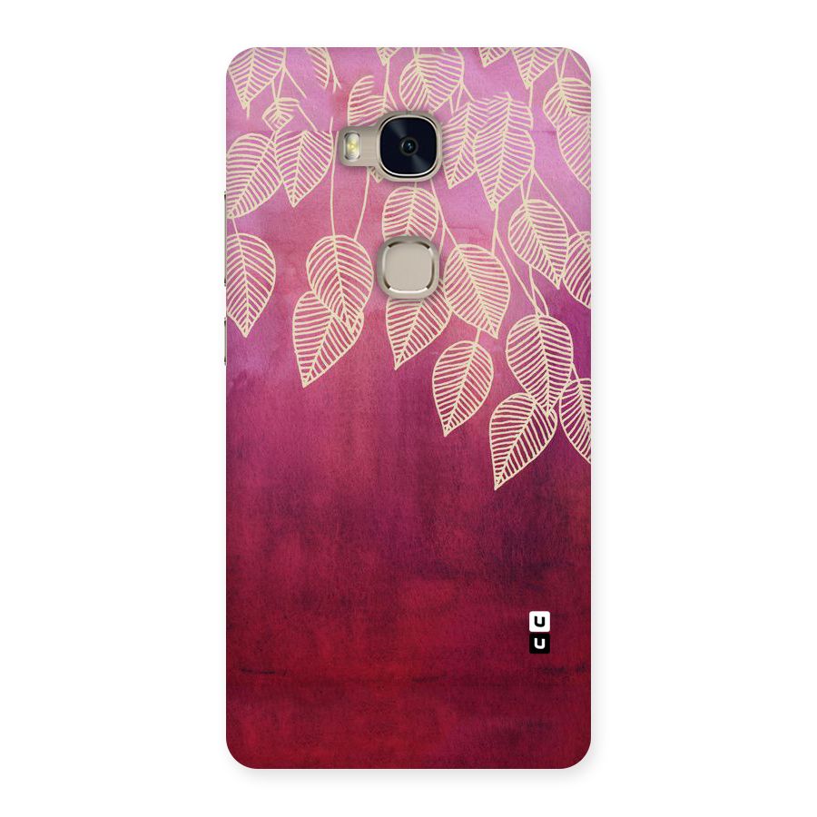 Leafy Outline Back Case for Huawei Honor 5X