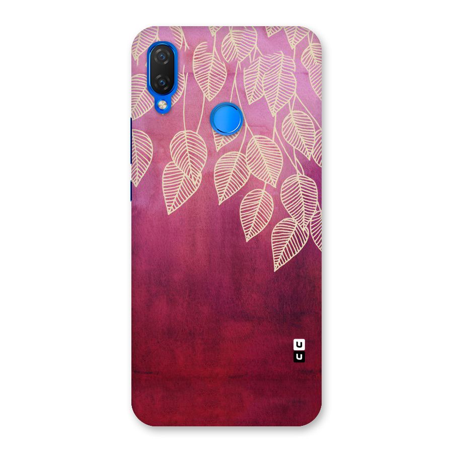 Leafy Outline Back Case for Huawei P Smart+