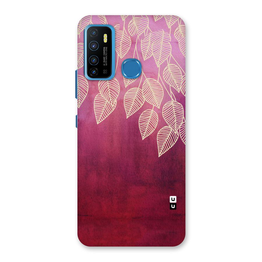 Leafy Outline Back Case for Infinix Hot 9