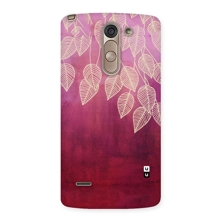 Leafy Outline Back Case for LG G3 Stylus