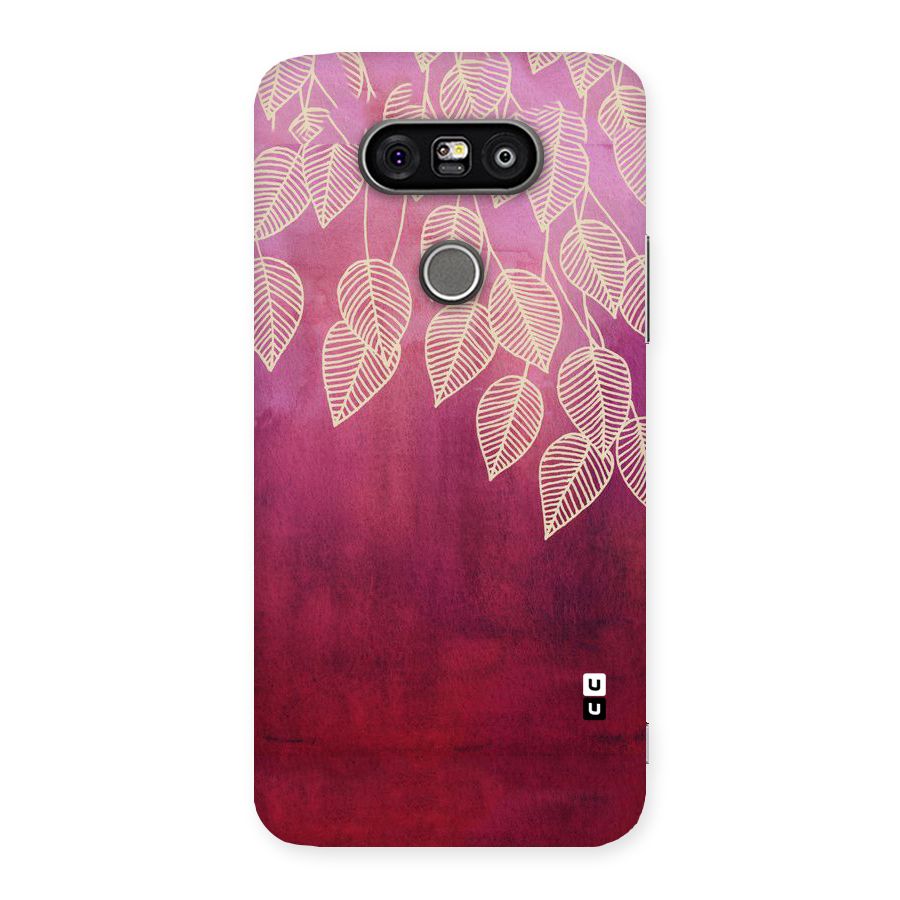 Leafy Outline Back Case for LG G5
