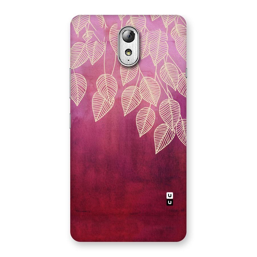 Leafy Outline Back Case for Lenovo Vibe P1M