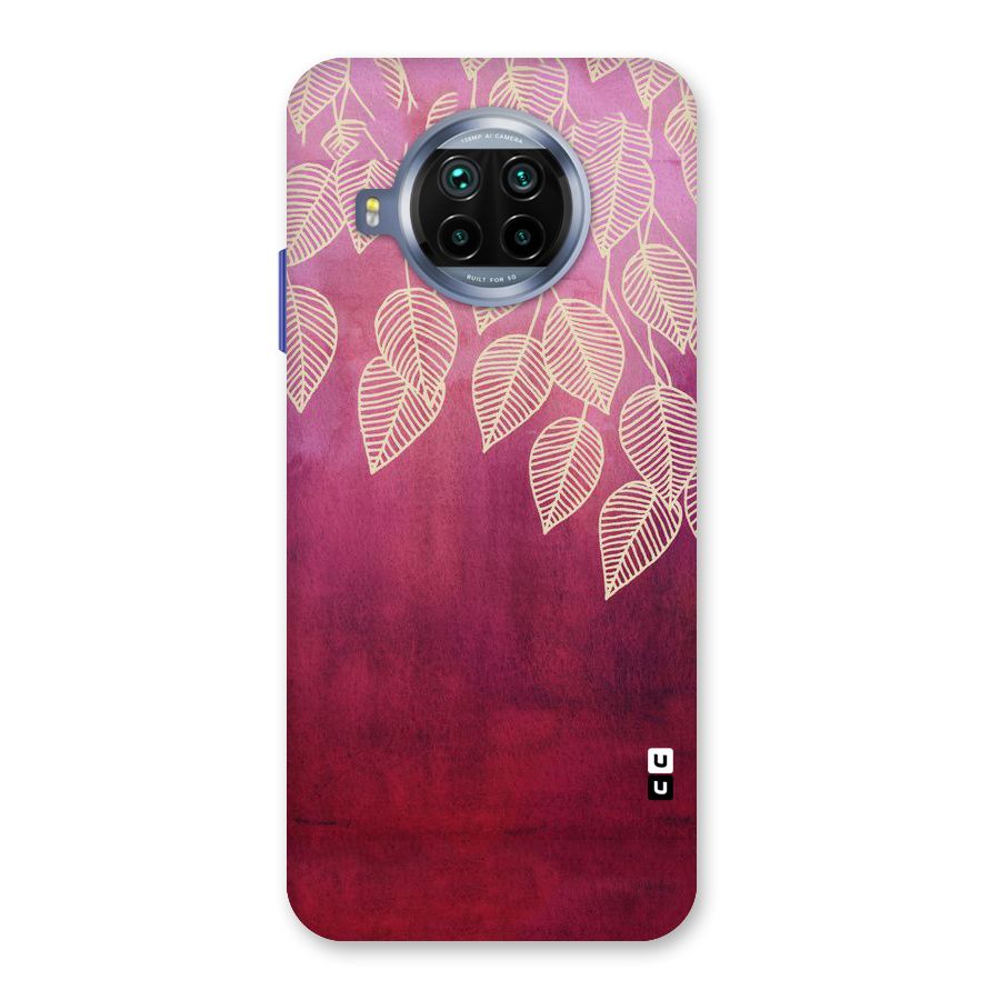 Leafy Outline Back Case for Mi 10i