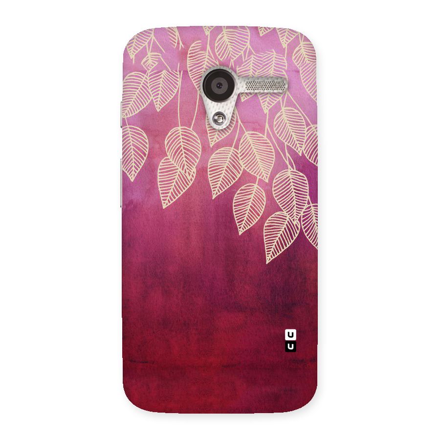 Leafy Outline Back Case for Moto X