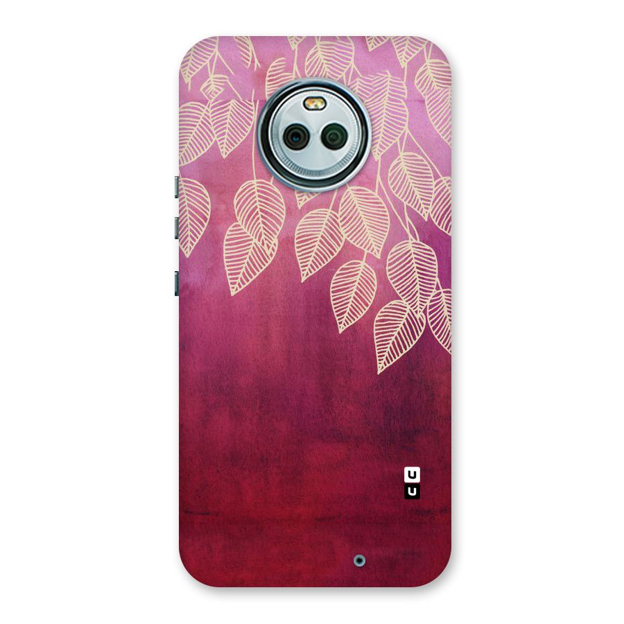 Leafy Outline Back Case for Moto X4