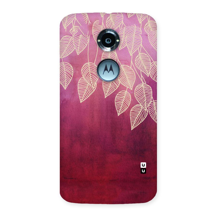 Leafy Outline Back Case for Moto X 2nd Gen