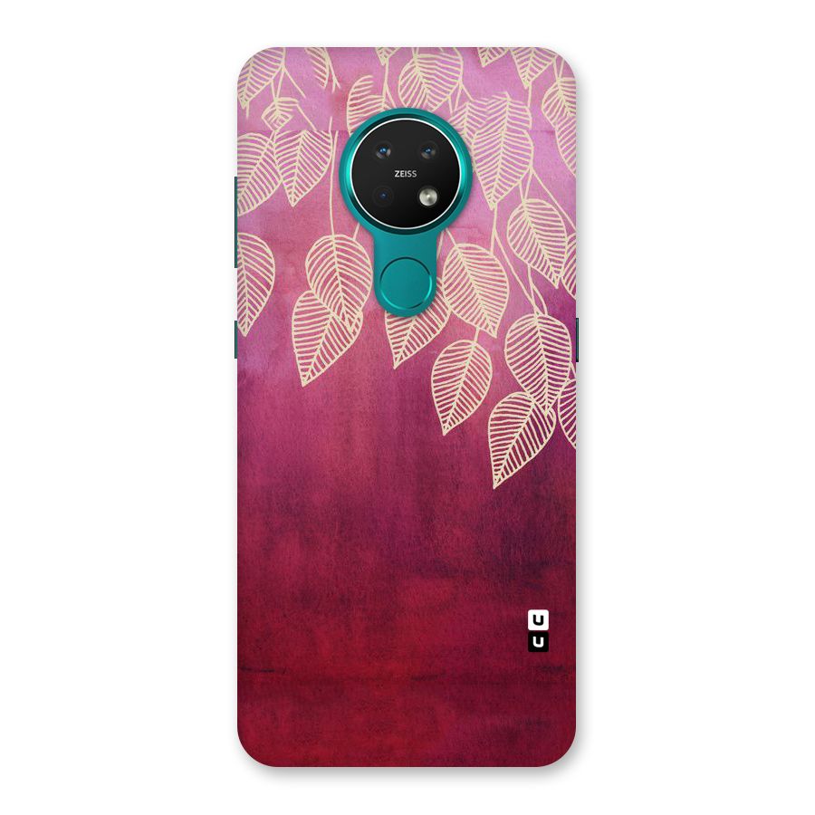 Leafy Outline Back Case for Nokia 7.2