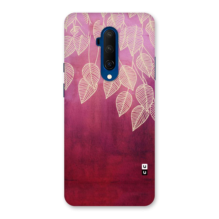 Leafy Outline Back Case for OnePlus 7T Pro