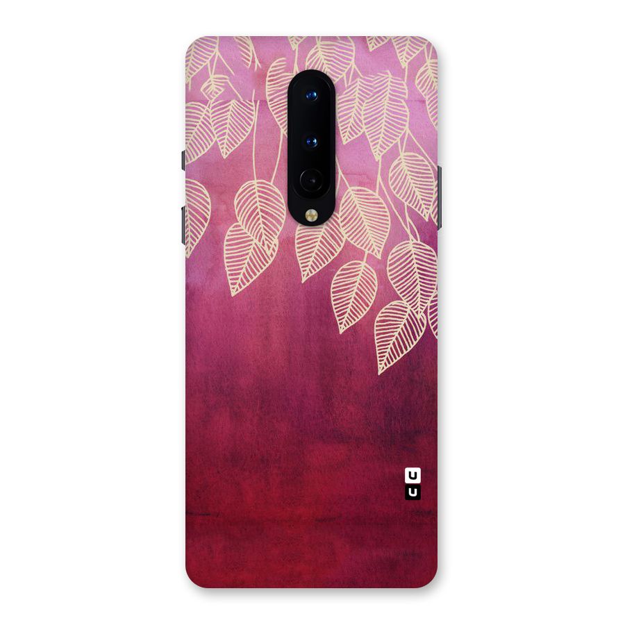 Leafy Outline Back Case for OnePlus 8