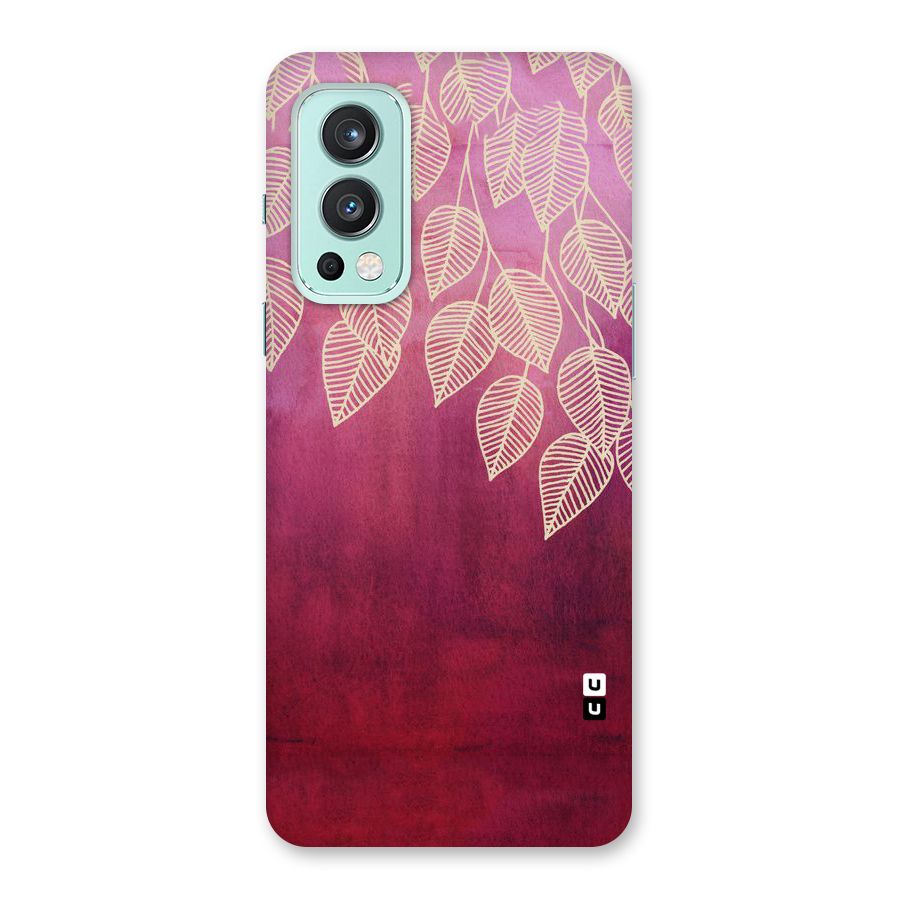 Leafy Outline Back Case for OnePlus Nord 2 5G