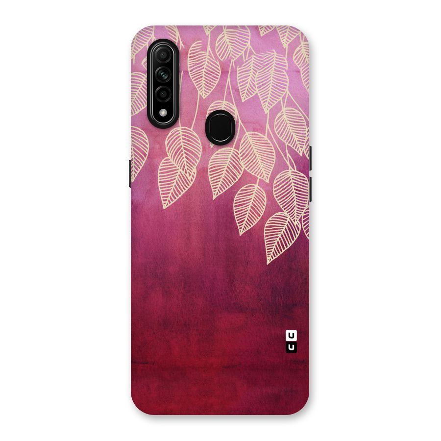 Leafy Outline Back Case for Oppo A31
