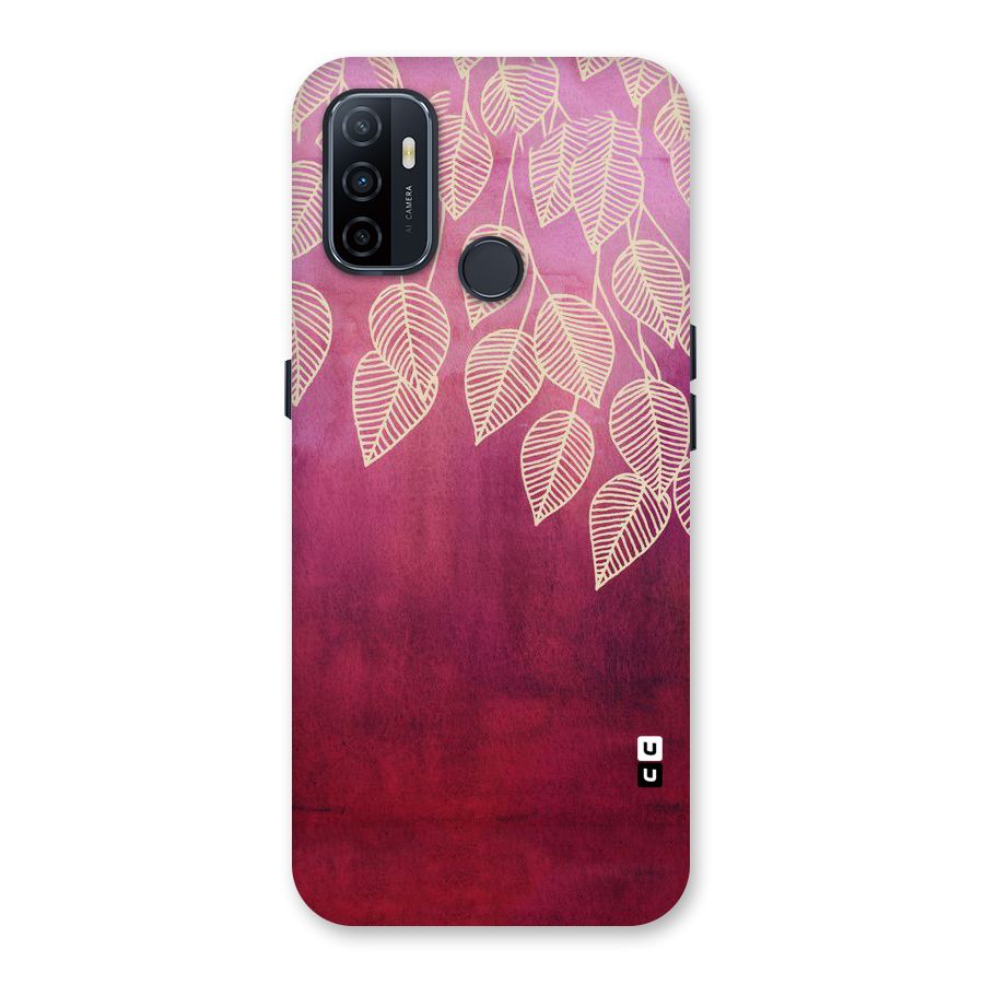 Leafy Outline Back Case for Oppo A32