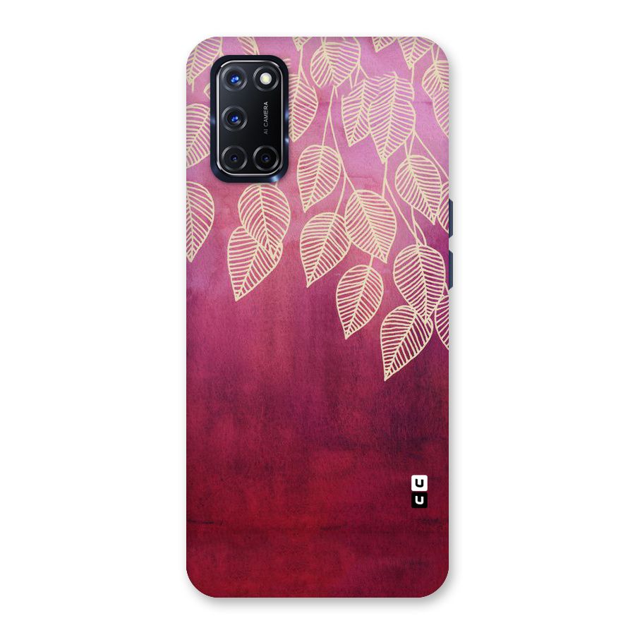 Leafy Outline Back Case for Oppo A52