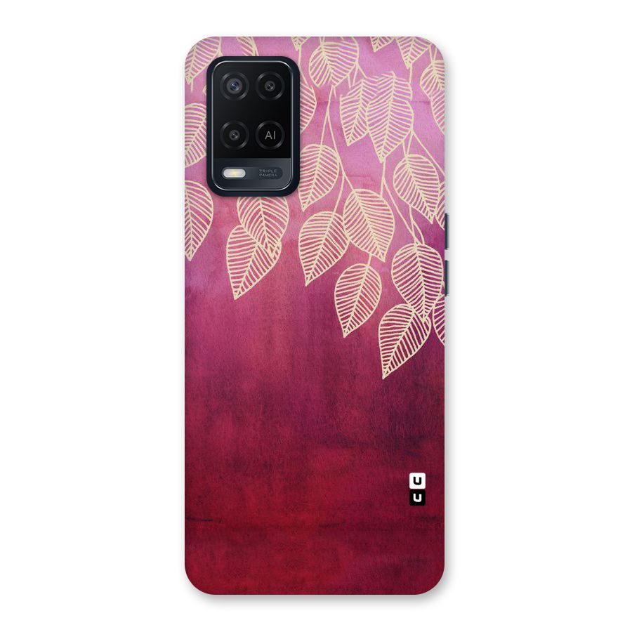 Leafy Outline Back Case for Oppo A54